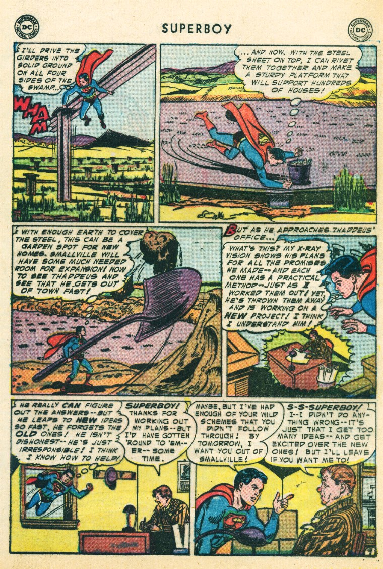 Read online Superboy (1949) comic -  Issue #37 - 33