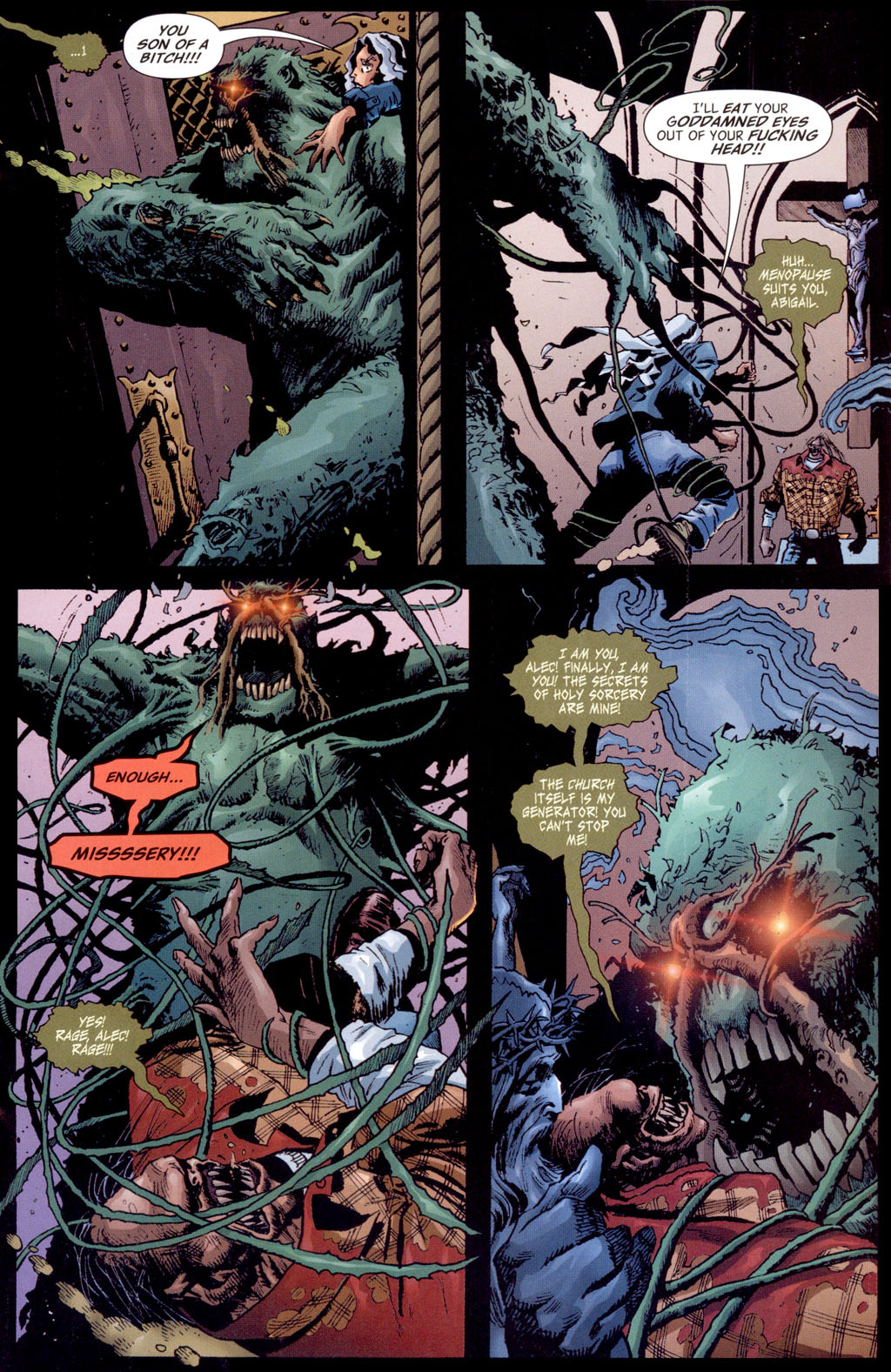 Read online Swamp Thing (2004) comic -  Issue #12 - 14