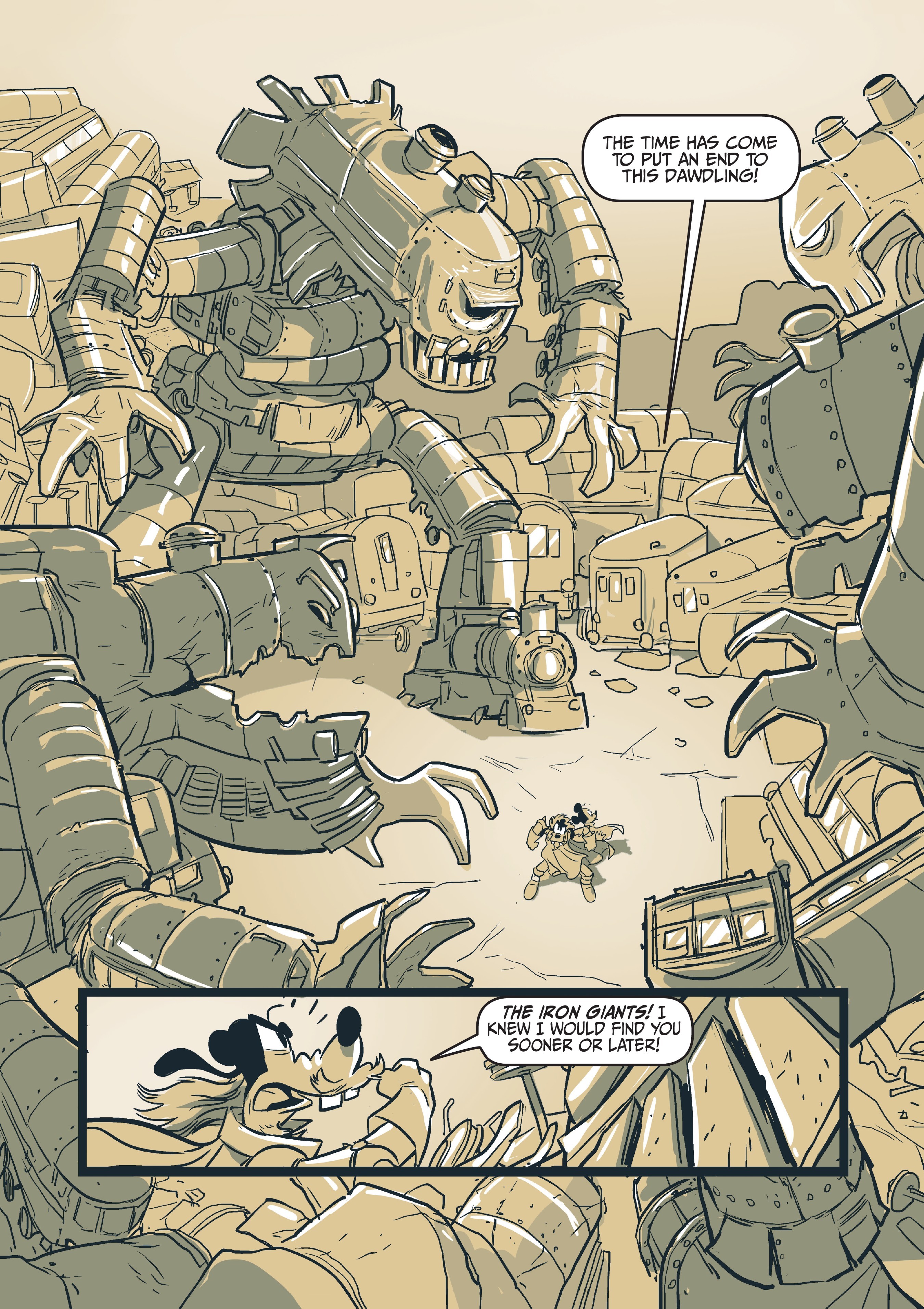 Read online Disney Don Quixote, Starring Goofy and Mickey Mouse comic -  Issue # TPB - 85