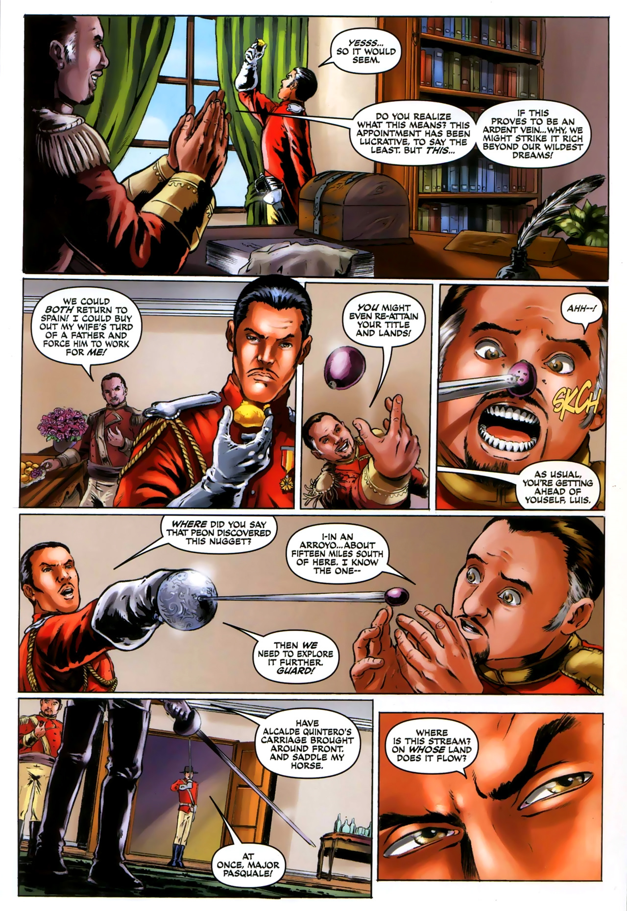 Read online Zorro (2008) comic -  Issue #9 - 9