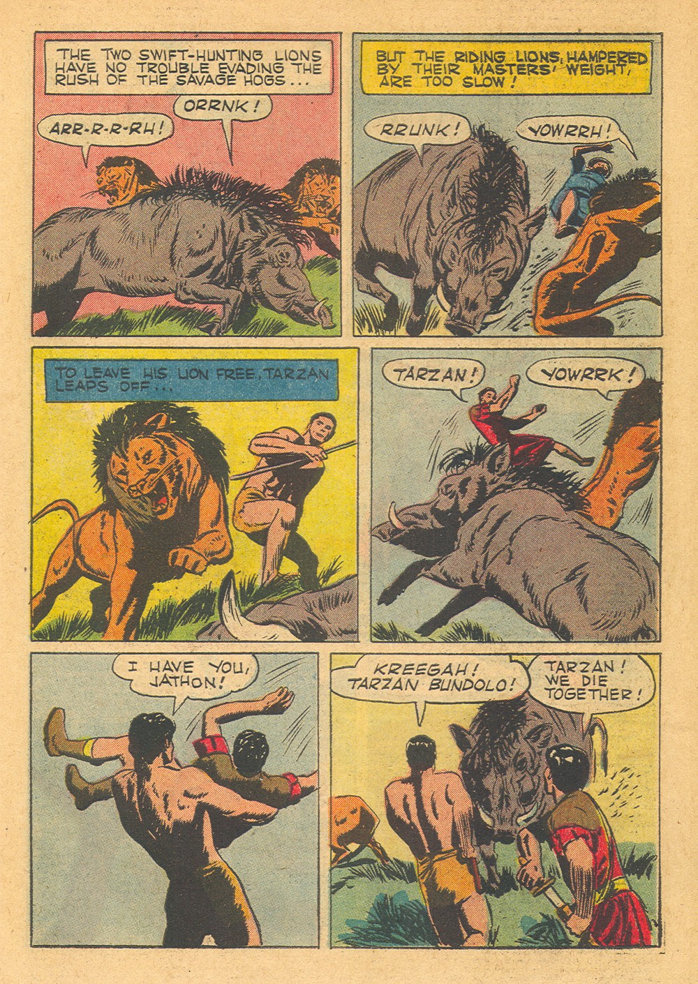 Read online Tarzan (1948) comic -  Issue #123 - 27