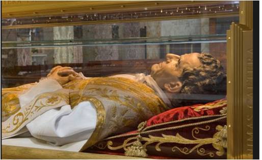 Veritatem facientes in caritate Relics of St. John Bosco
