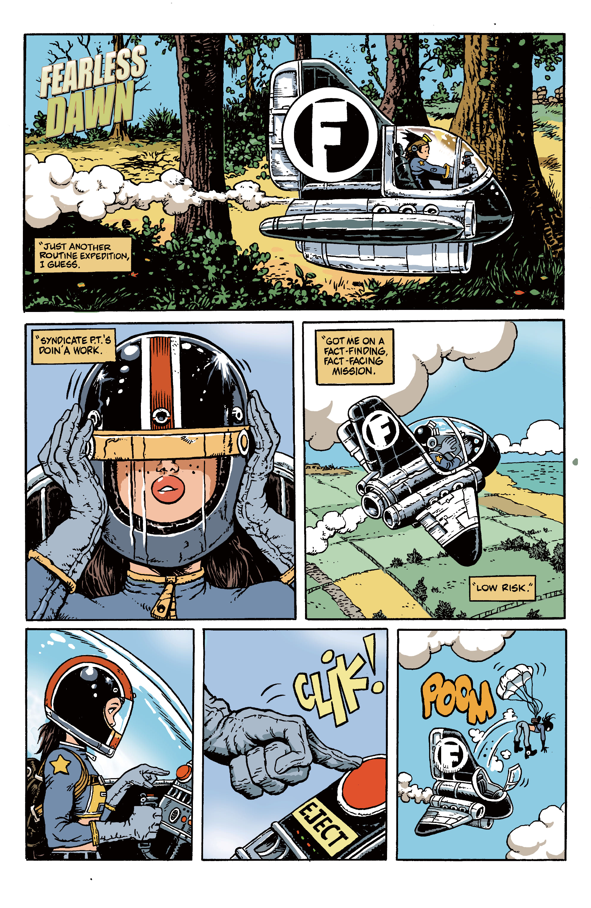 Read online Fearless Dawn: Return of Old Number Seven comic -  Issue # Full - 6