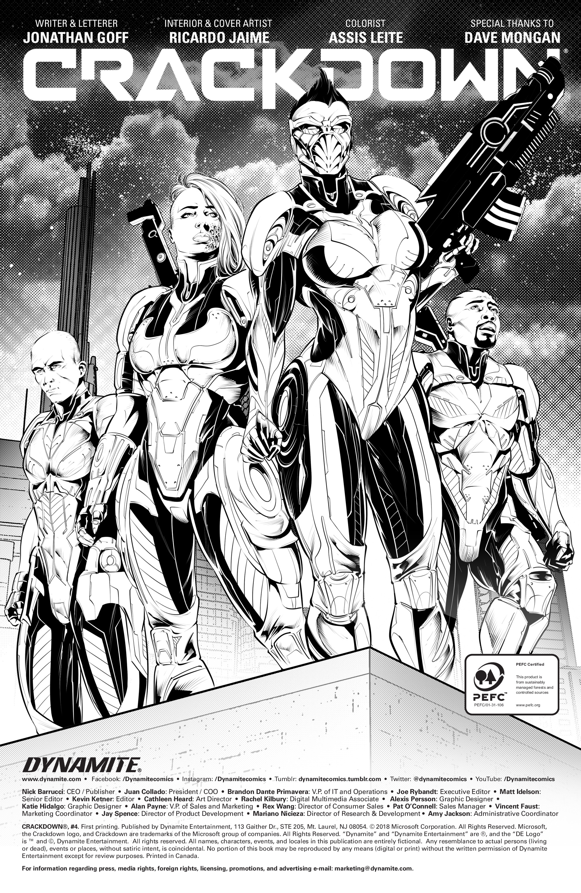 Read online Crackdown comic -  Issue #4 - 2