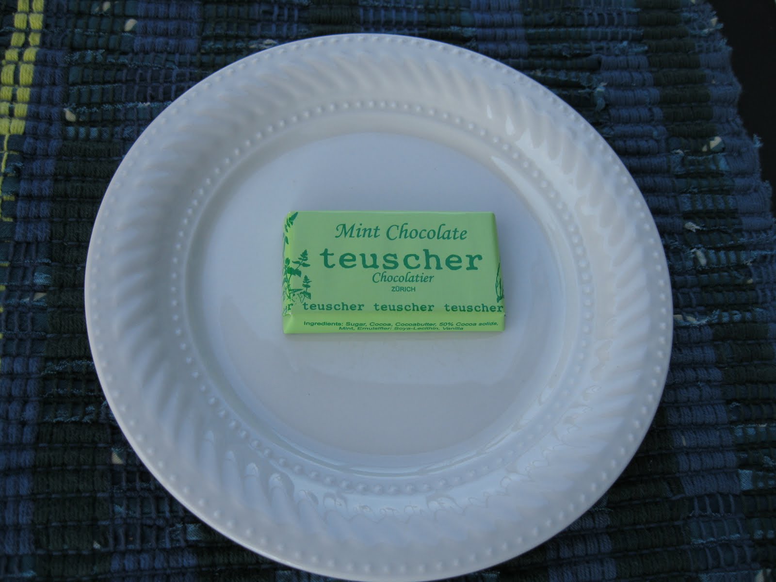 The District Chocoholic Teuscher Chicago Chocolate Bars Mint