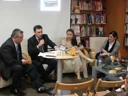 Von Trina, Ângelo Rodrigues, Isabel Rosete e representante da editora Ecopy