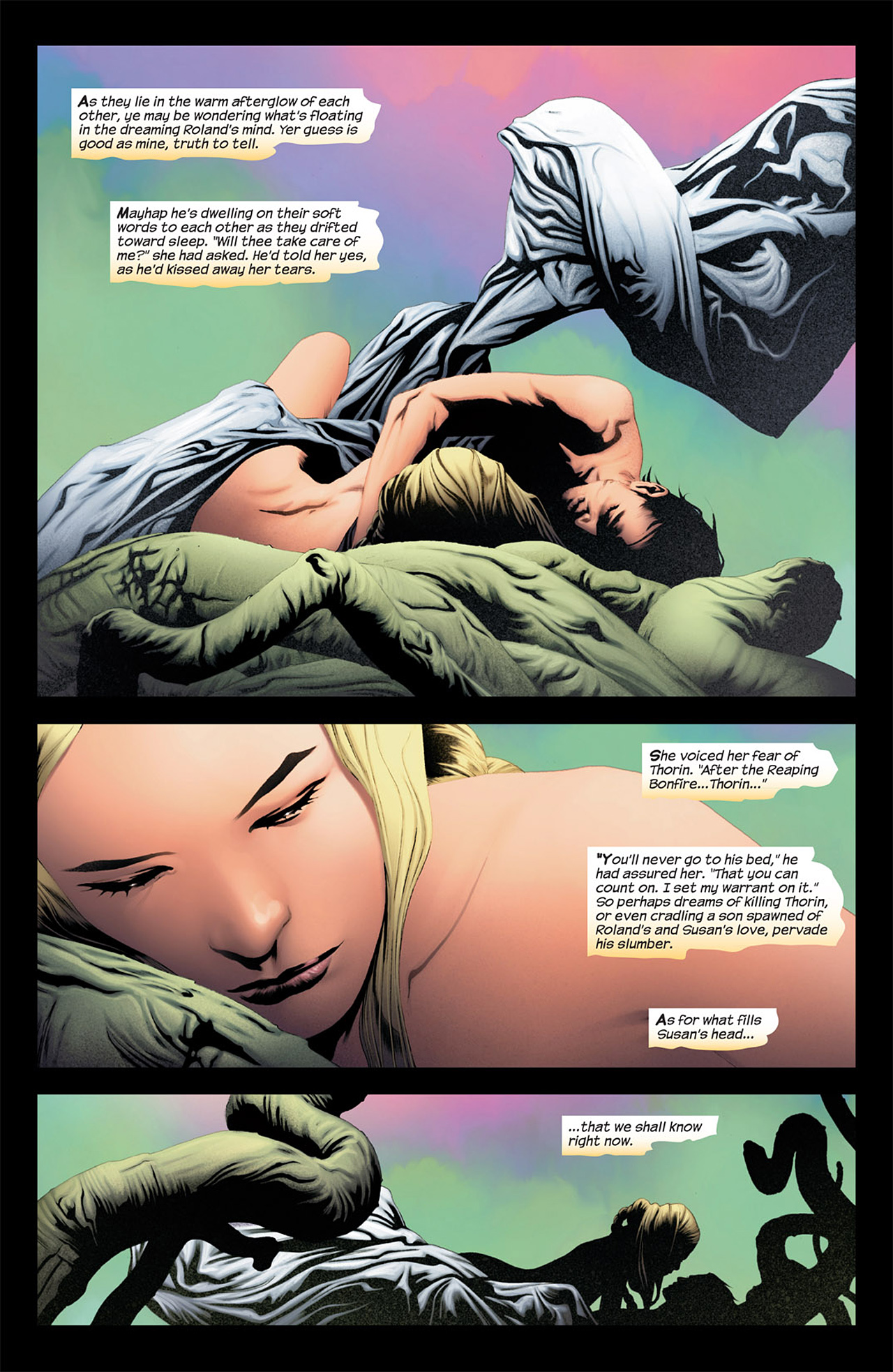 Read online Dark Tower: The Gunslinger Born comic -  Issue #5 - 6