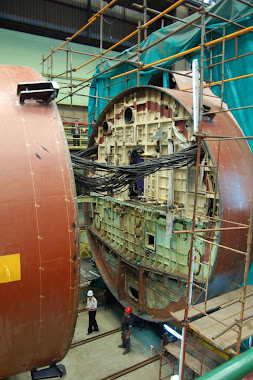 Reparacion de media vida Submarino A.R.A. San Juan.