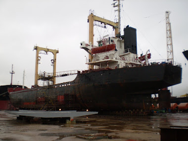 Reparacion OFFSHORE del buque GALAXY.
