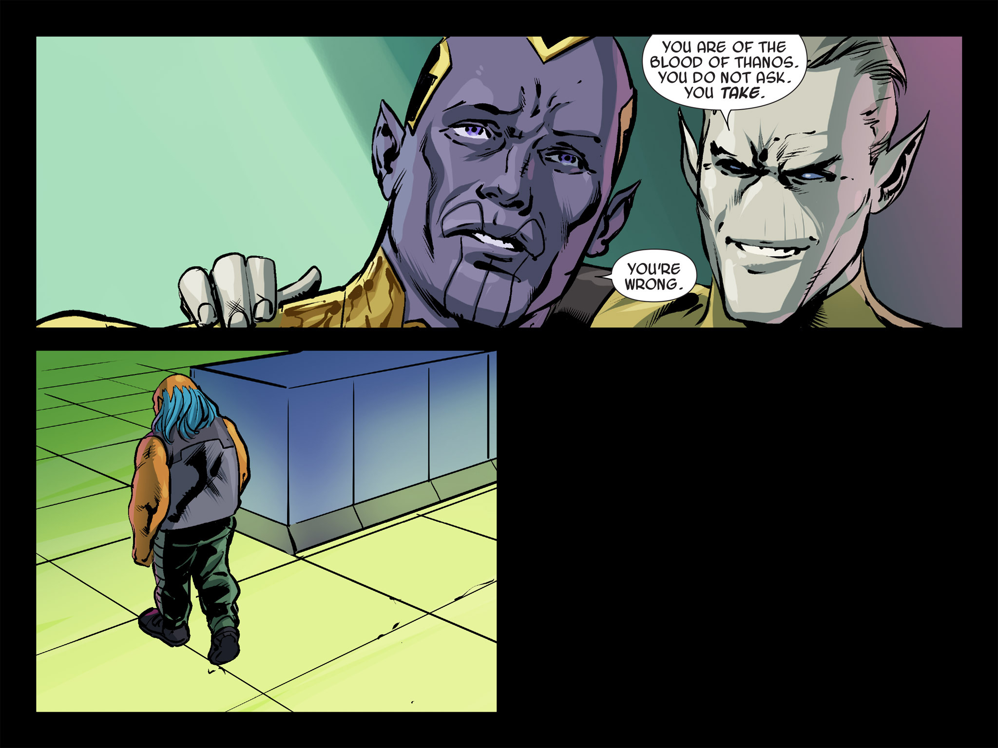 Read online Thanos: A God Up There Listening comic -  Issue # TPB - 101