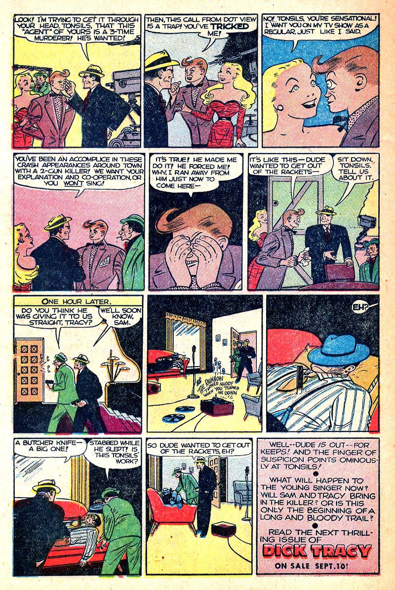 Read online Dick Tracy comic -  Issue #80 - 22