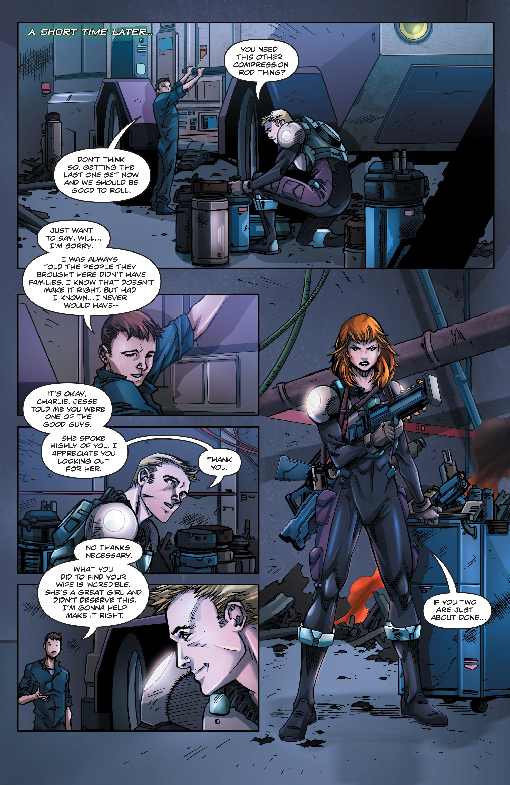 Read online Overtaken comic -  Issue #5 - 8