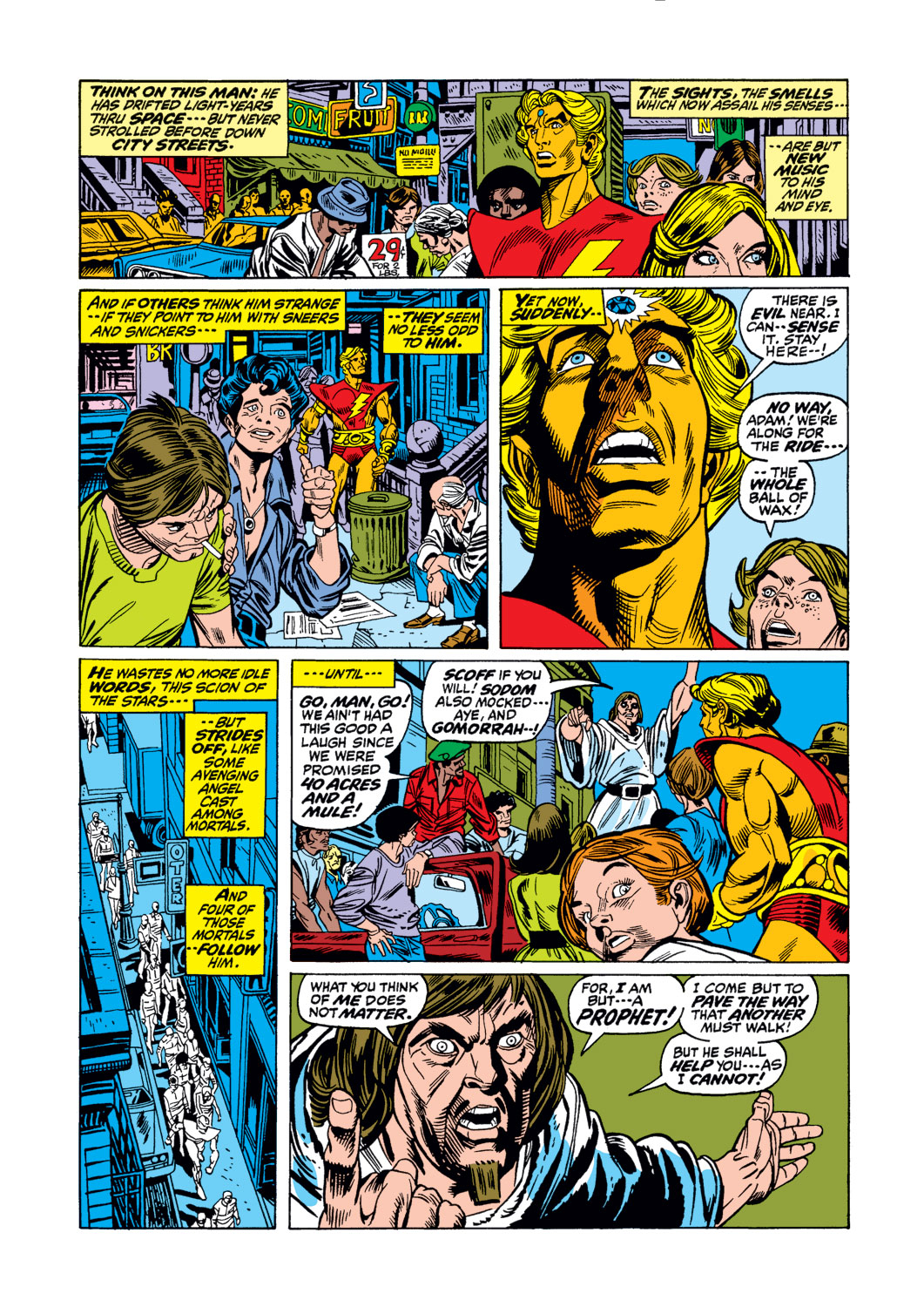 Read online Warlock (1972) comic -  Issue #1 - 12
