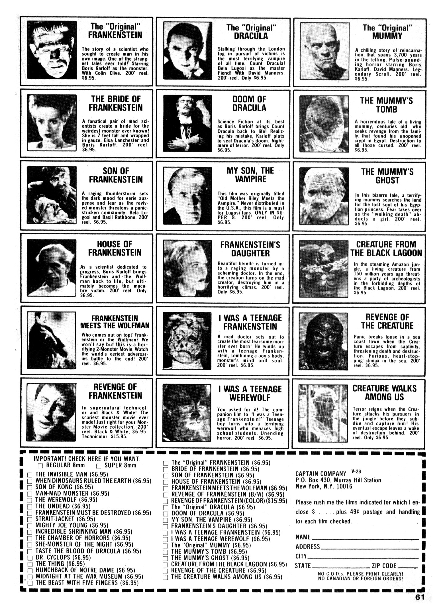 Read online Vampirella (1969) comic -  Issue #23 - 61