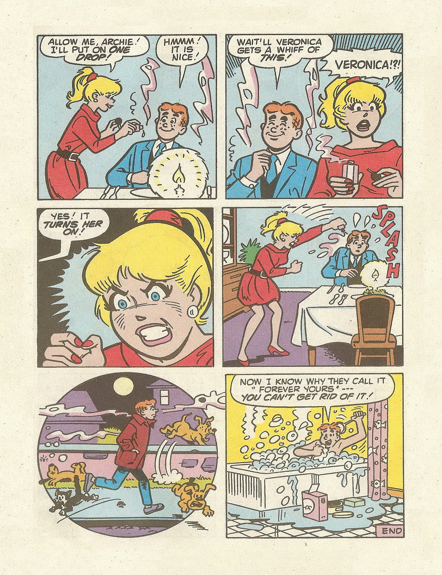 Read online Betty and Veronica Digest Magazine comic -  Issue #60 - 58