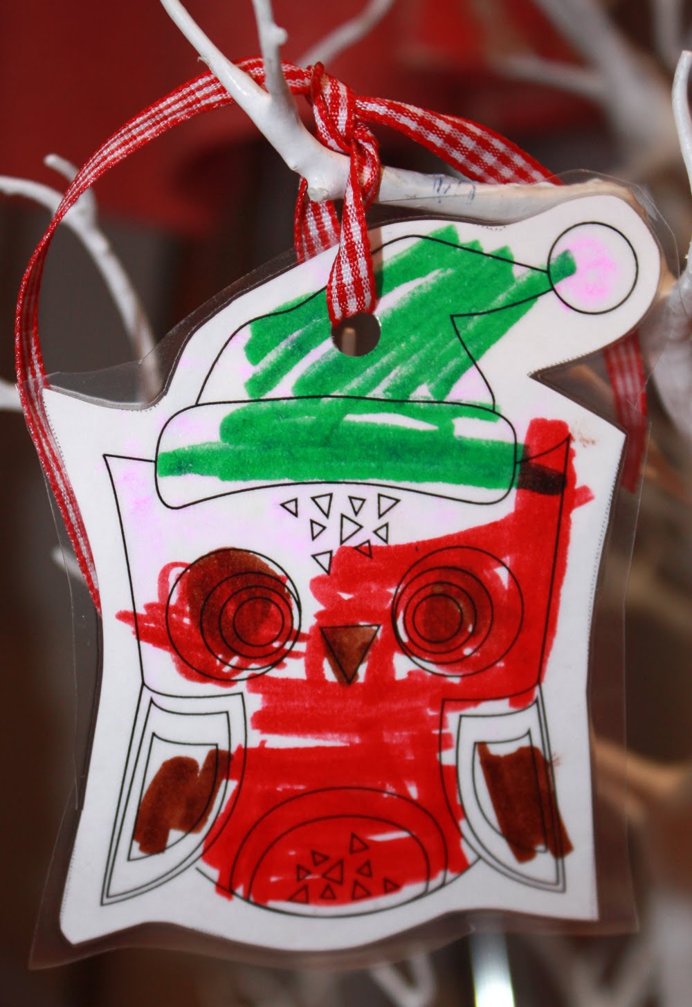 Idtee D I Y Christmas Owl Decorations idtee-d-i-y-christmas-owl-decorations
