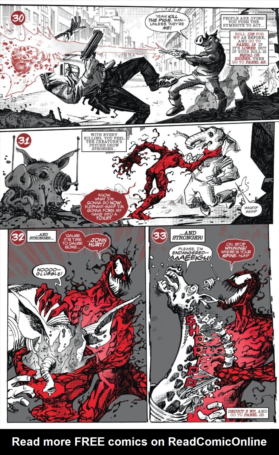 Read online Carnage: Black, White & Blood comic -  Issue #1 - 30