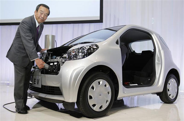 Toyota electric car in china