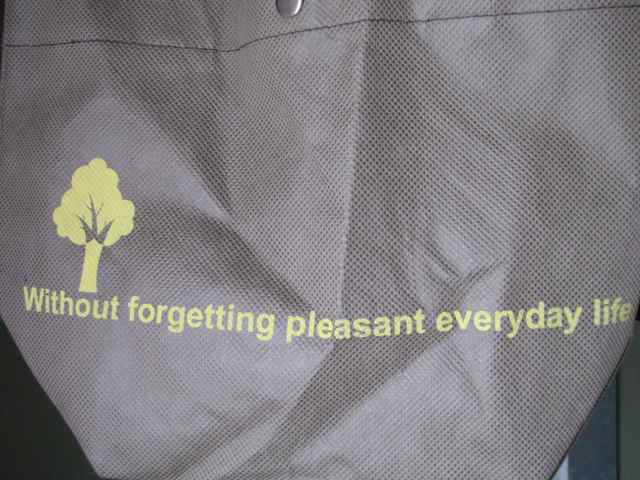 Without forgetting pleasant everyday life
