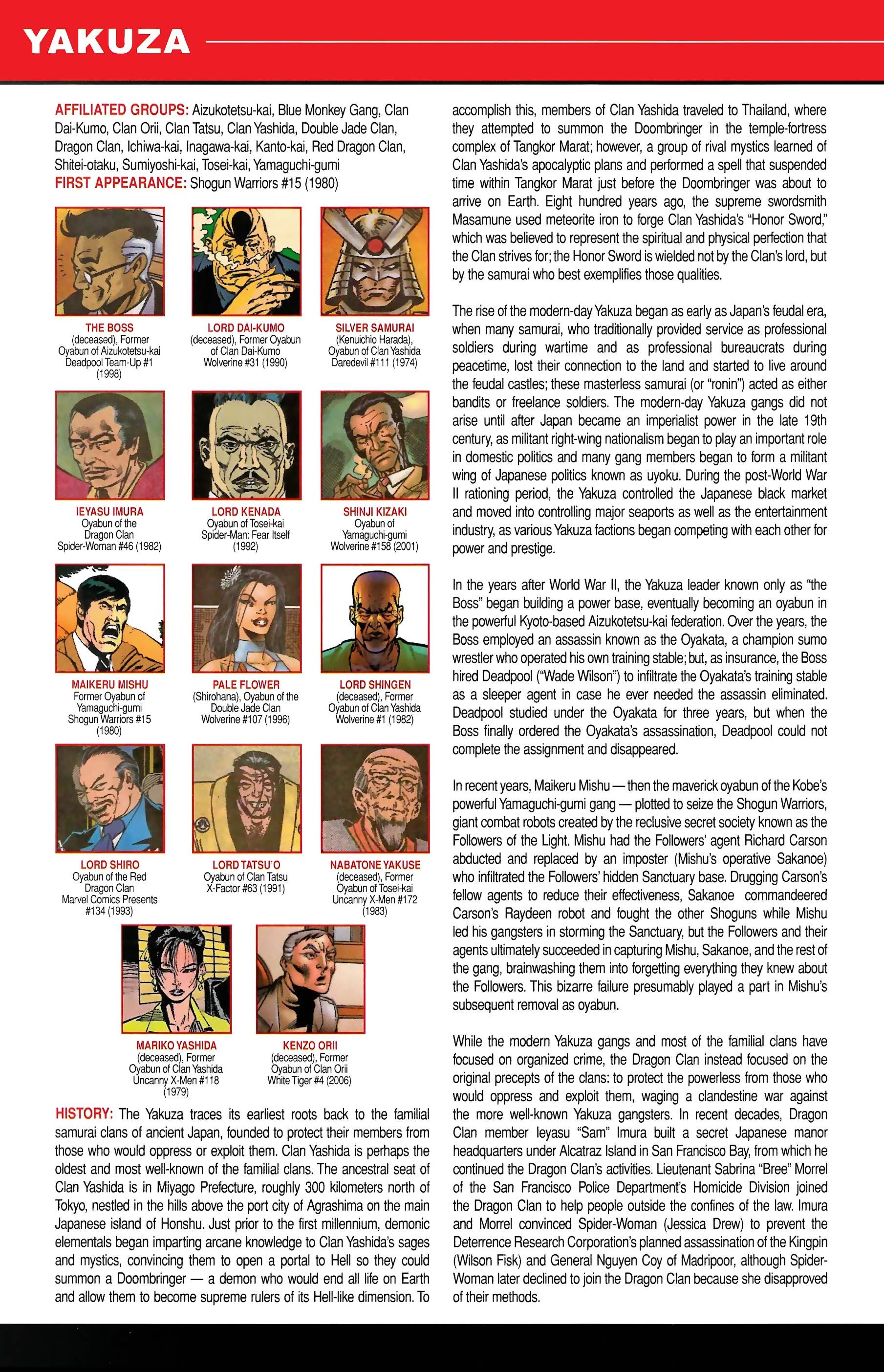 Read online Official Handbook of the Marvel Universe A to Z comic -  Issue # TPB 13 (Part 2) - 118