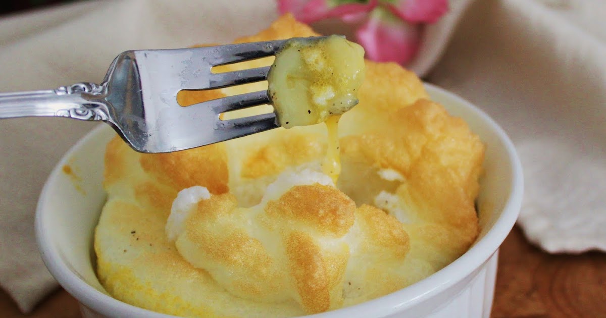 Baked Egg White Souffle with Yolk What's Cookin' Italian Style Cuisine