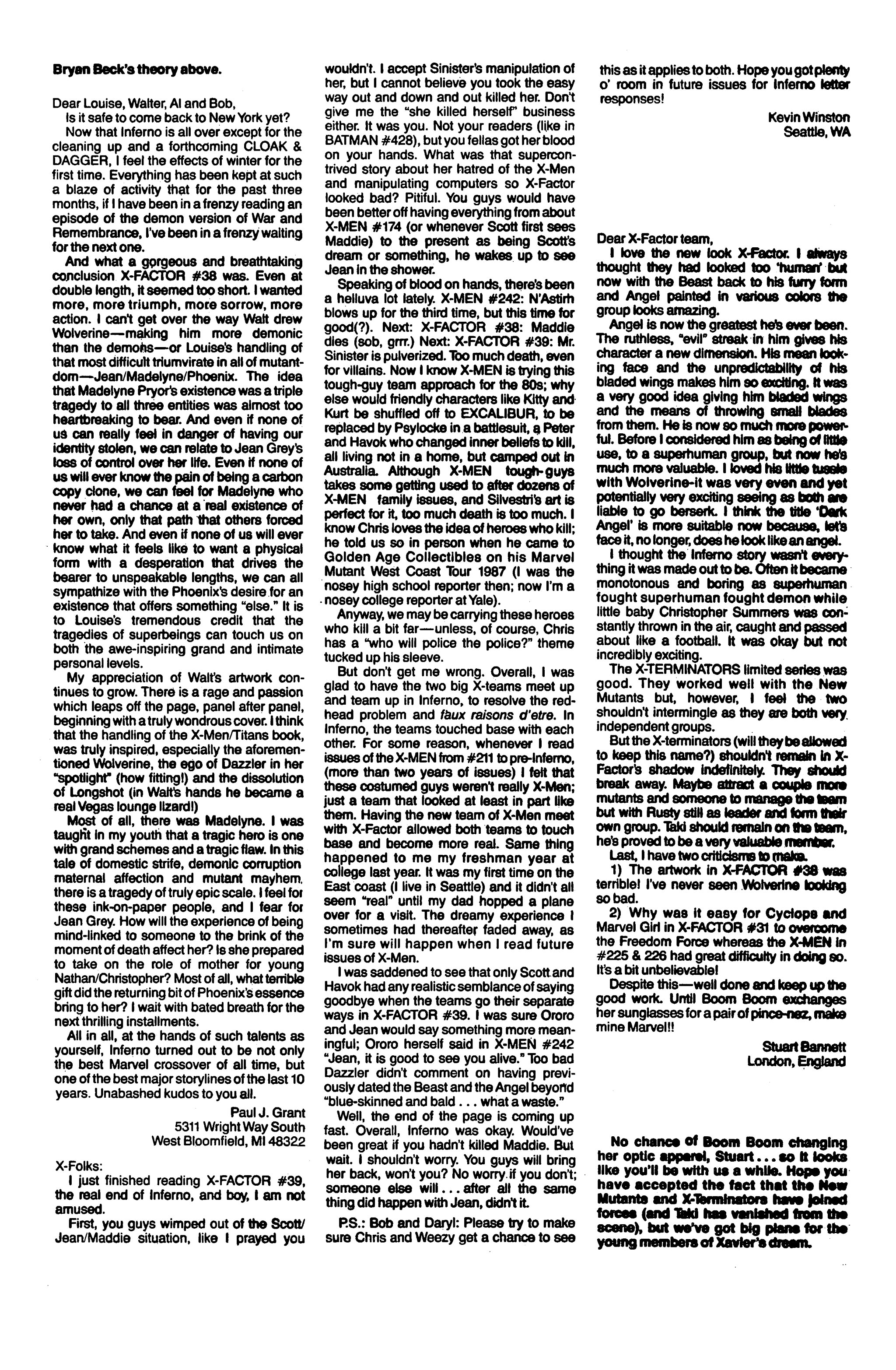 X-Factor (1986) 43 Page 23