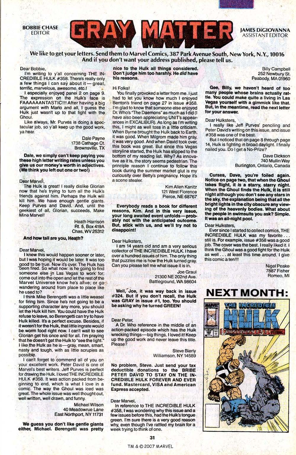 Read online The Incredible Hulk (1968) comic -  Issue #364 - 33