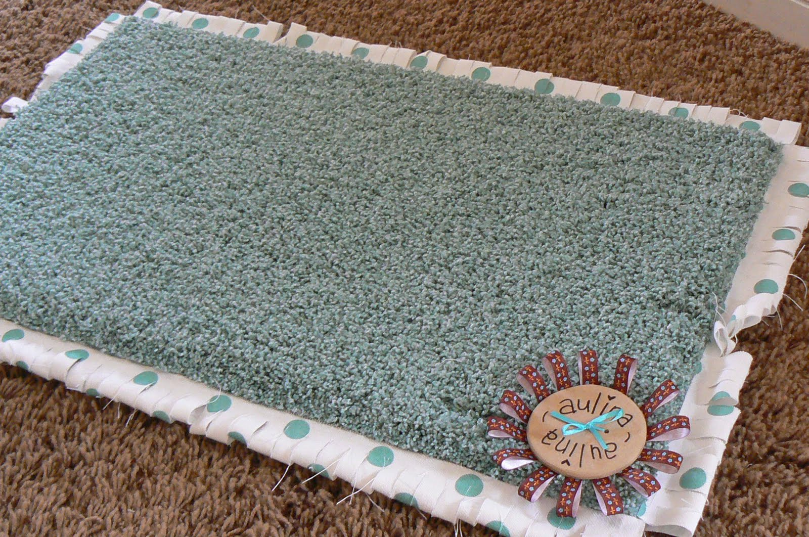 The Creative Homemaker Personalized {Magic} Carpets