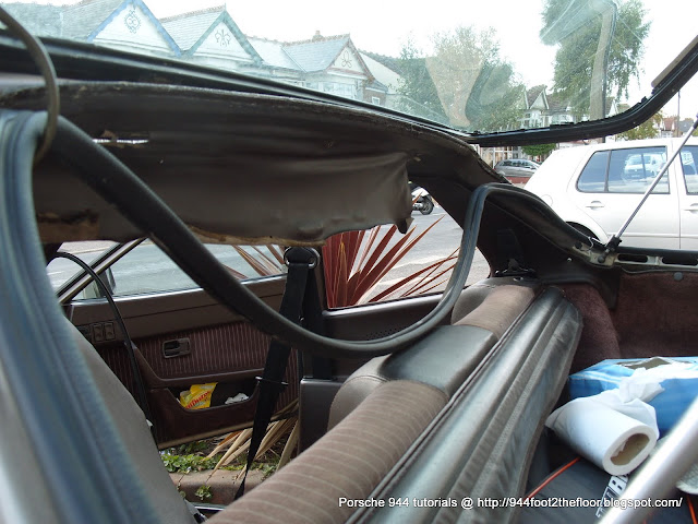 944 Foot To The Floor: How to remove and replace the headliner on a