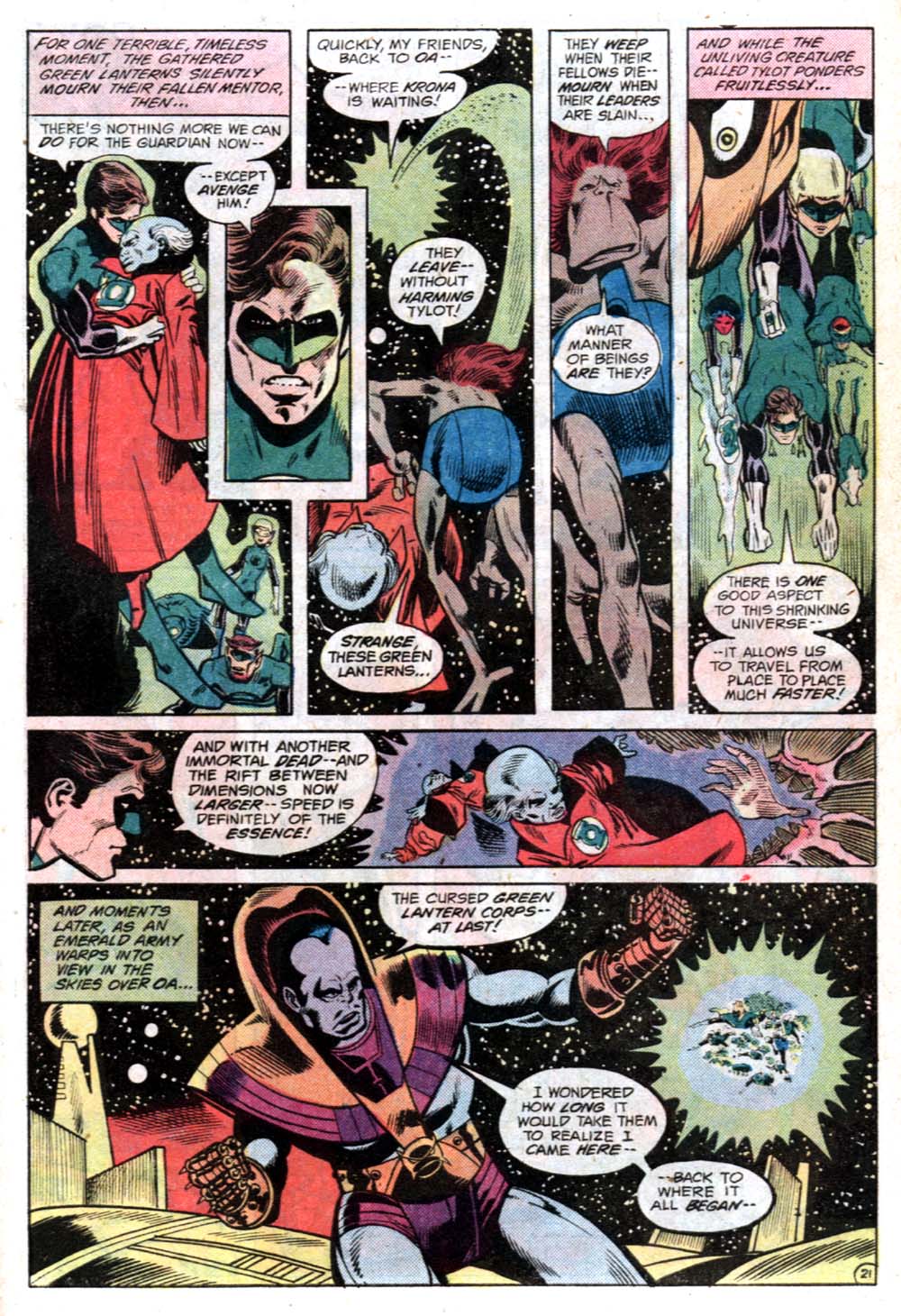 Read online Tales of the Green Lantern Corps comic -  Issue #2 - 22