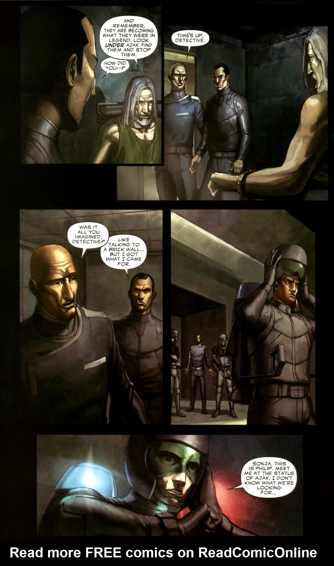 Read online City of Dust comic -  Issue #4 - 19