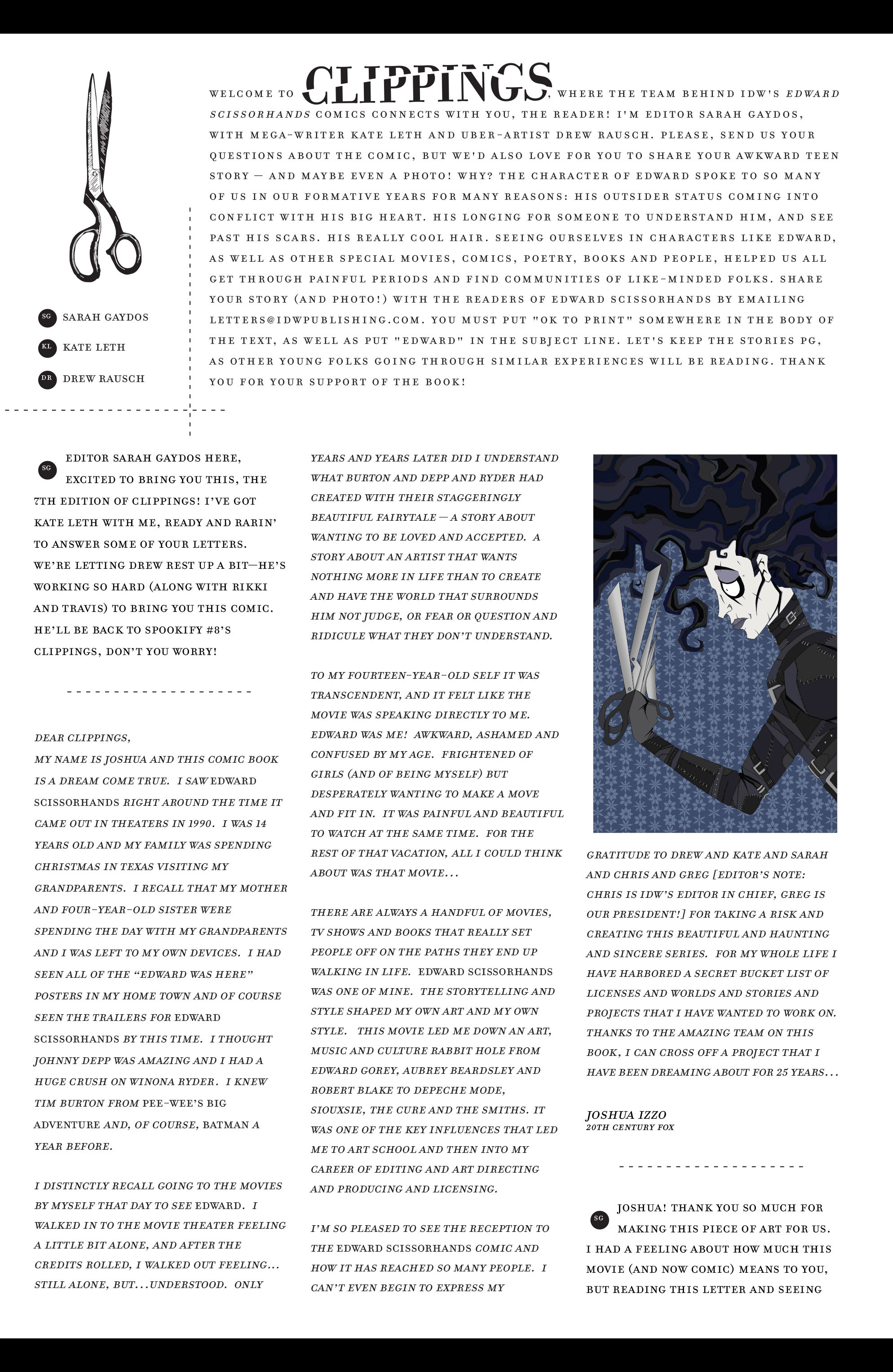 Read online Edward Scissorhands comic -  Issue #7 - 24