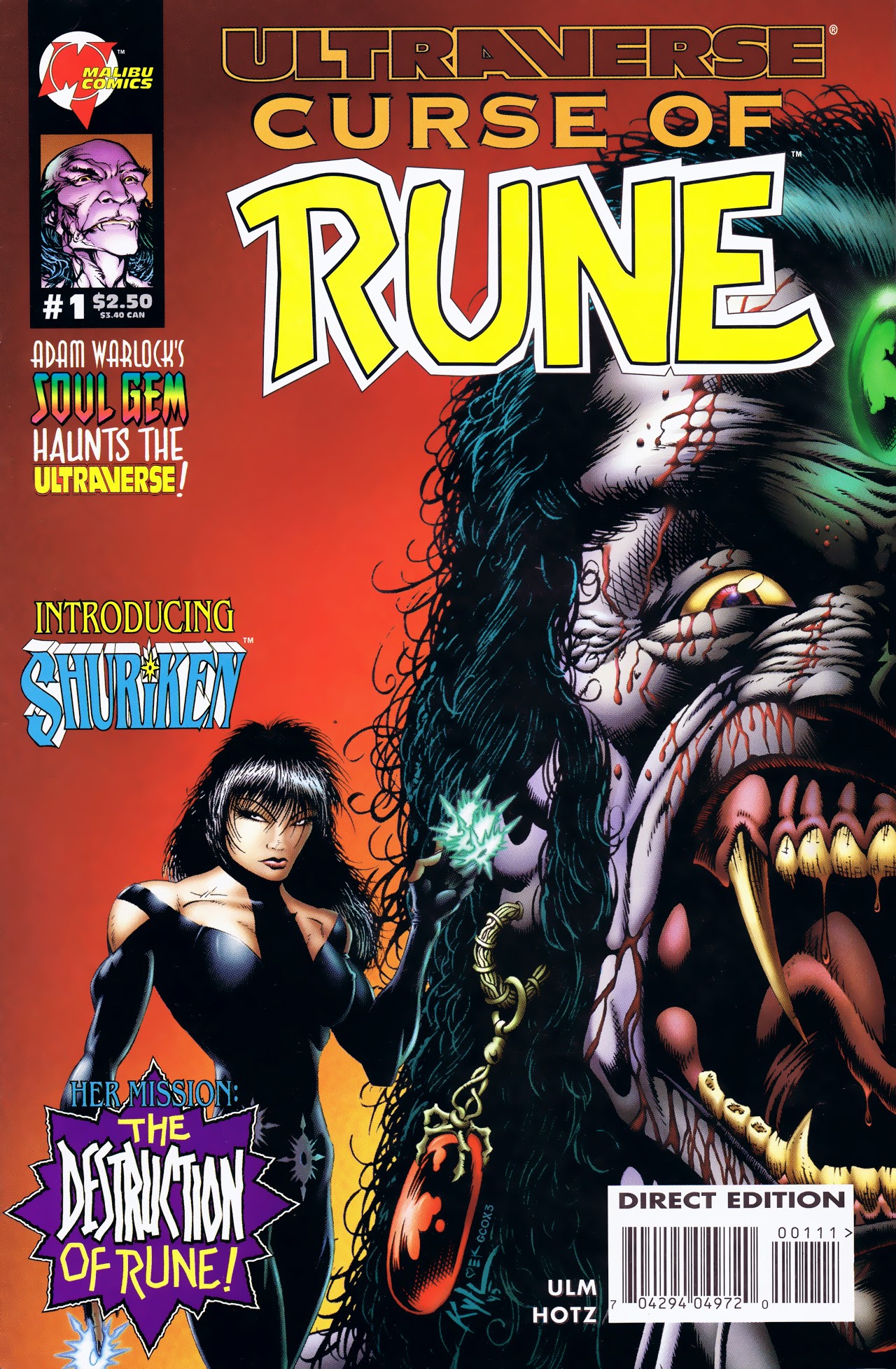 Read online Curse of Rune comic -  Issue #1 - 1