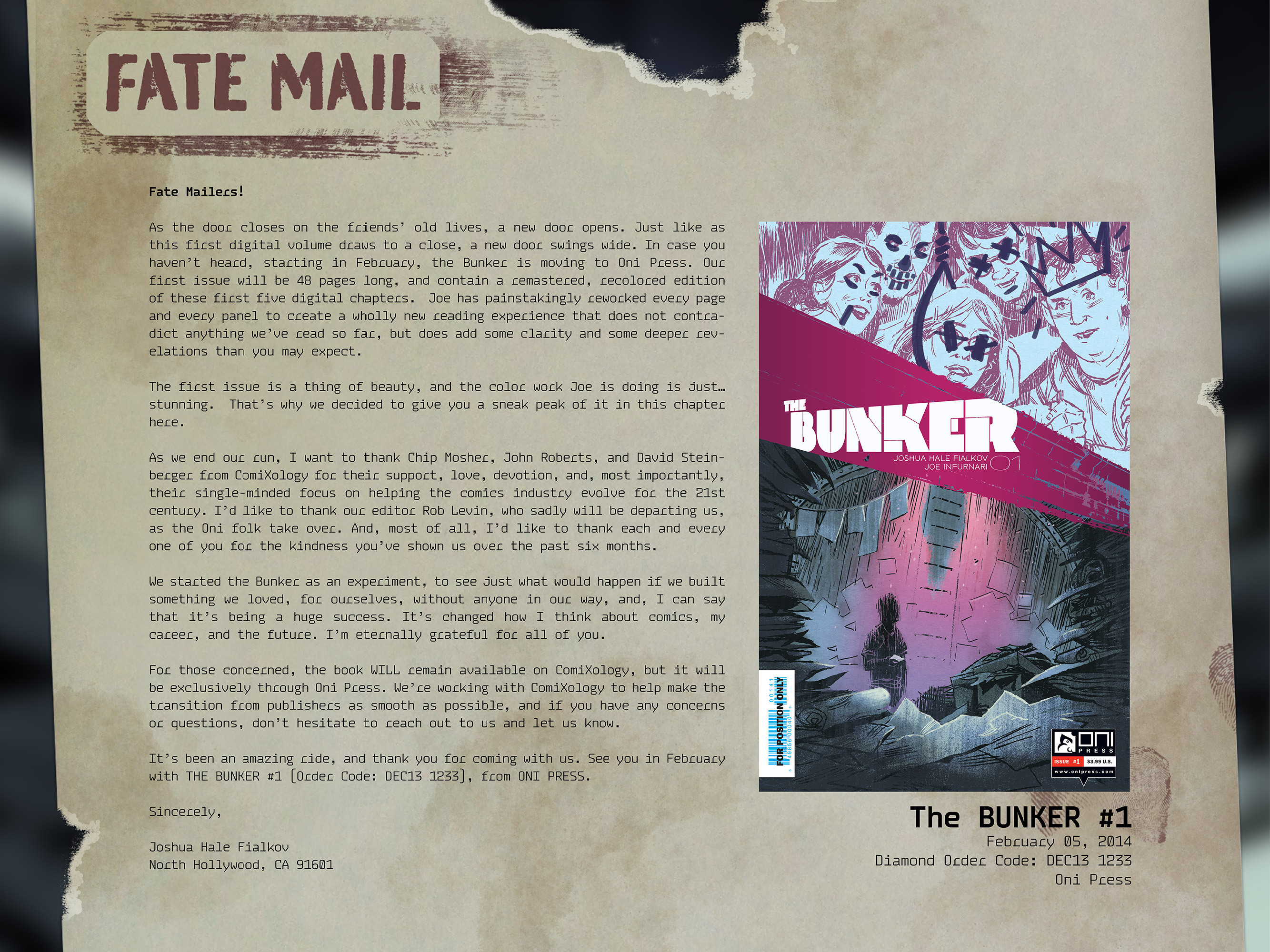Read online The Bunker (2013) comic -  Issue #5 - 22