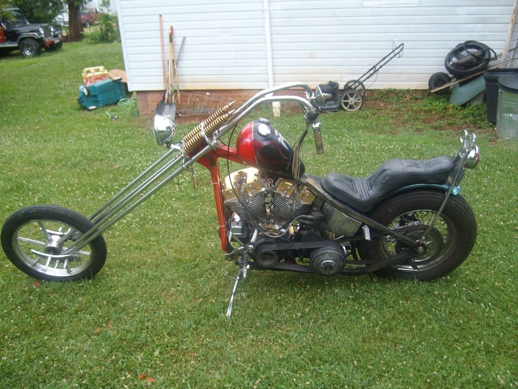 chopper double seat