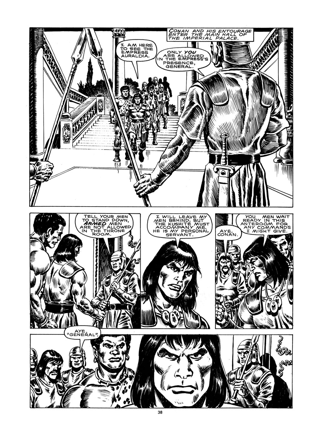 Read online The Savage Sword Of Conan comic -  Issue #148 - 36