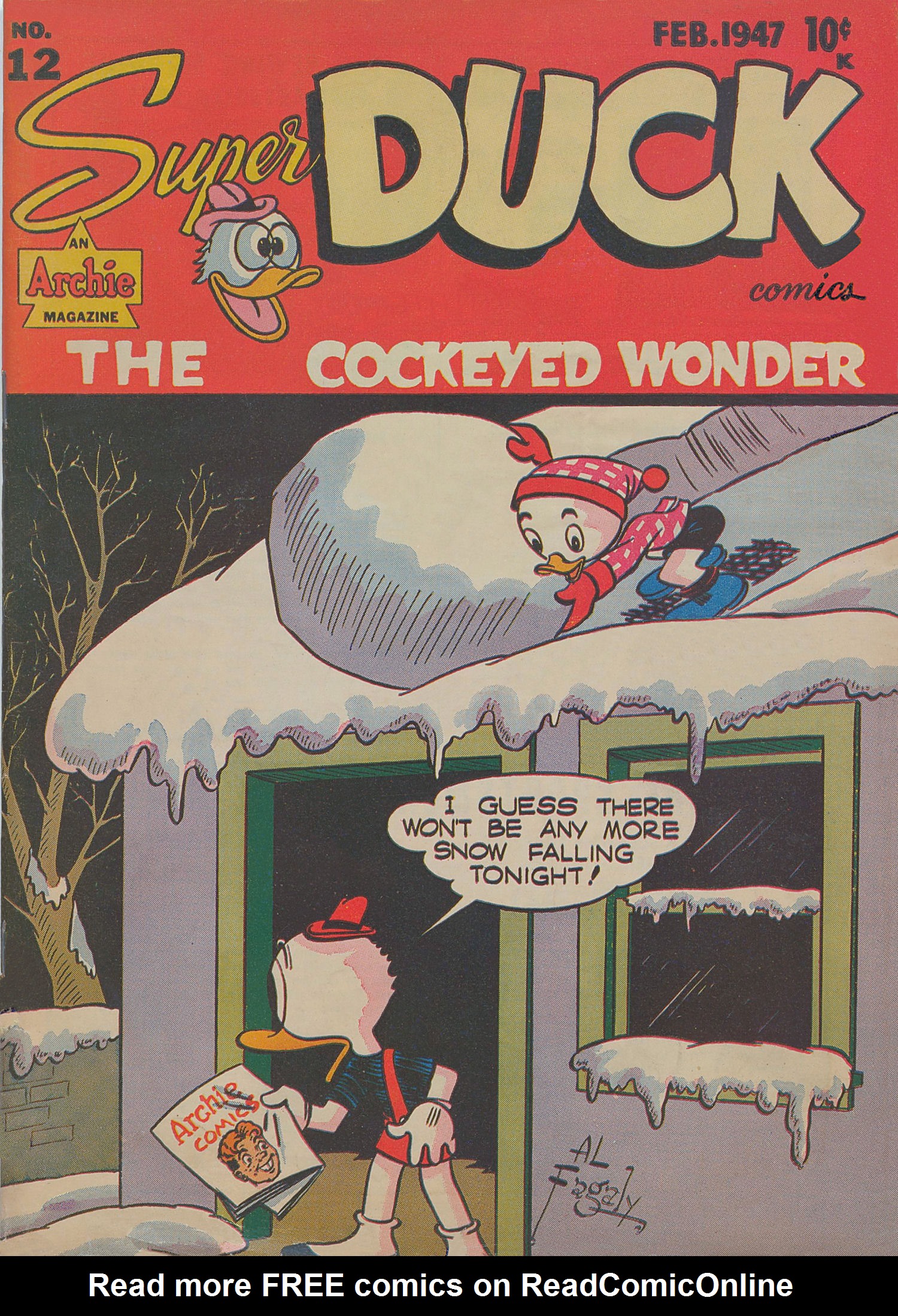 Read online Super Duck Comics comic -  Issue #12 - 1