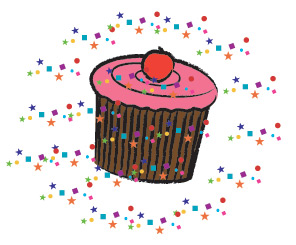image of sprinkles cupcake
