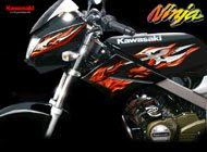 Gambar modifikasi Kawasaki Ninja 250R, 250 RR 