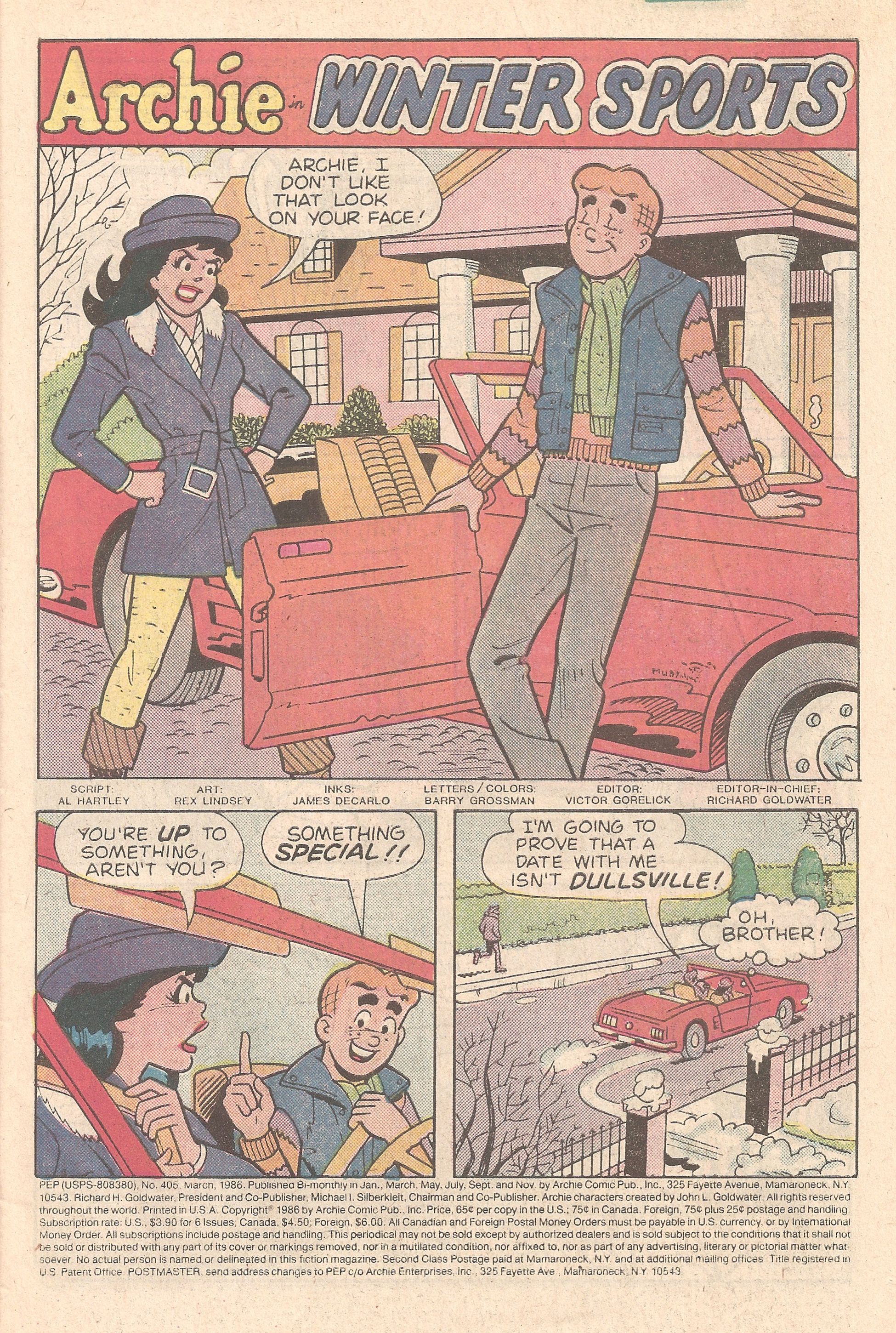 Read online Pep Comics comic -  Issue #405 - 3