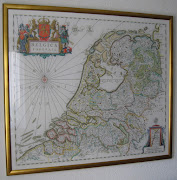De landkaarten van vroeger zijn mooier dan die van tegenwoordig. (borduren belgica)