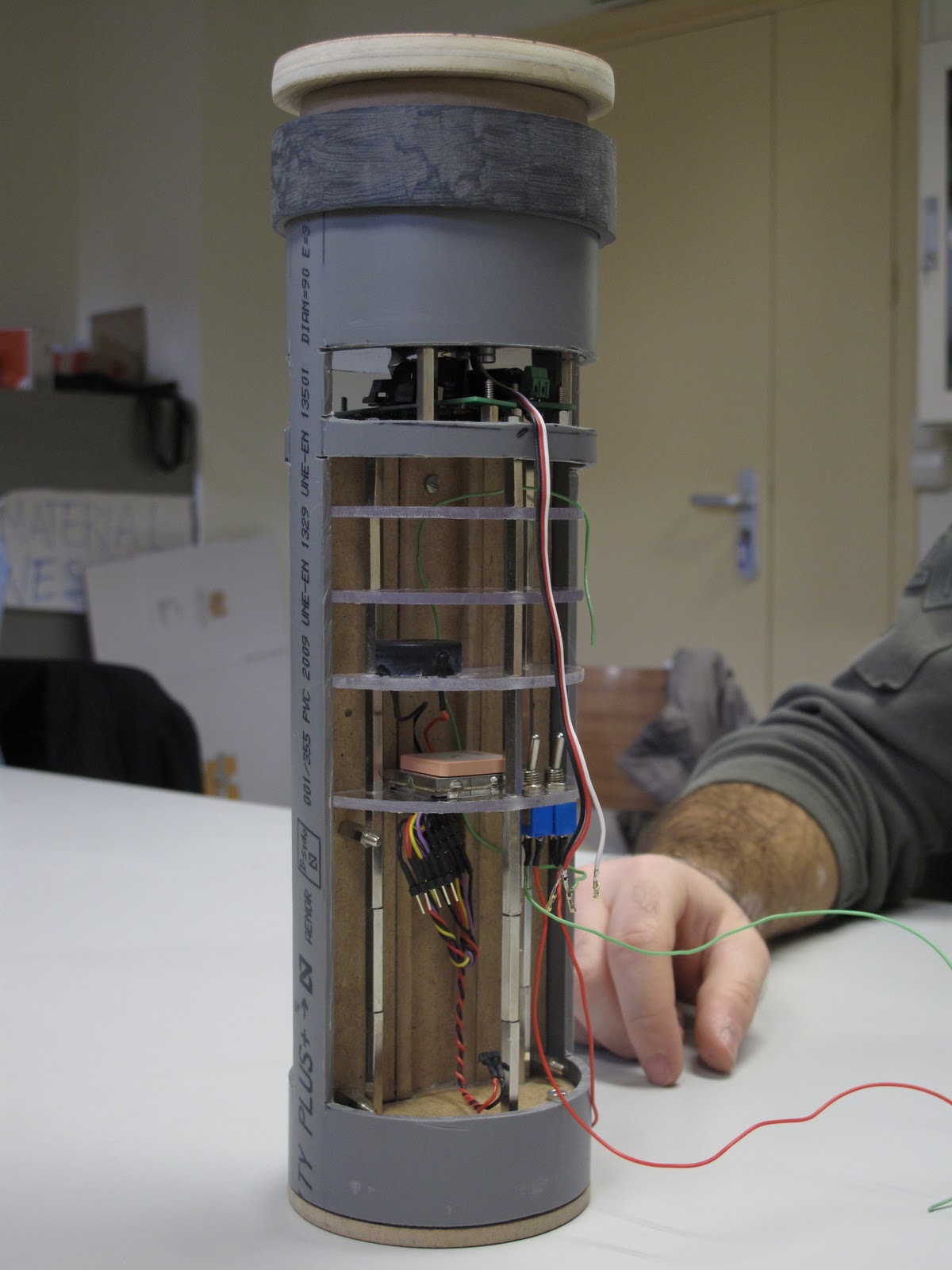 Terrassa Rocket Team Avionics Bay