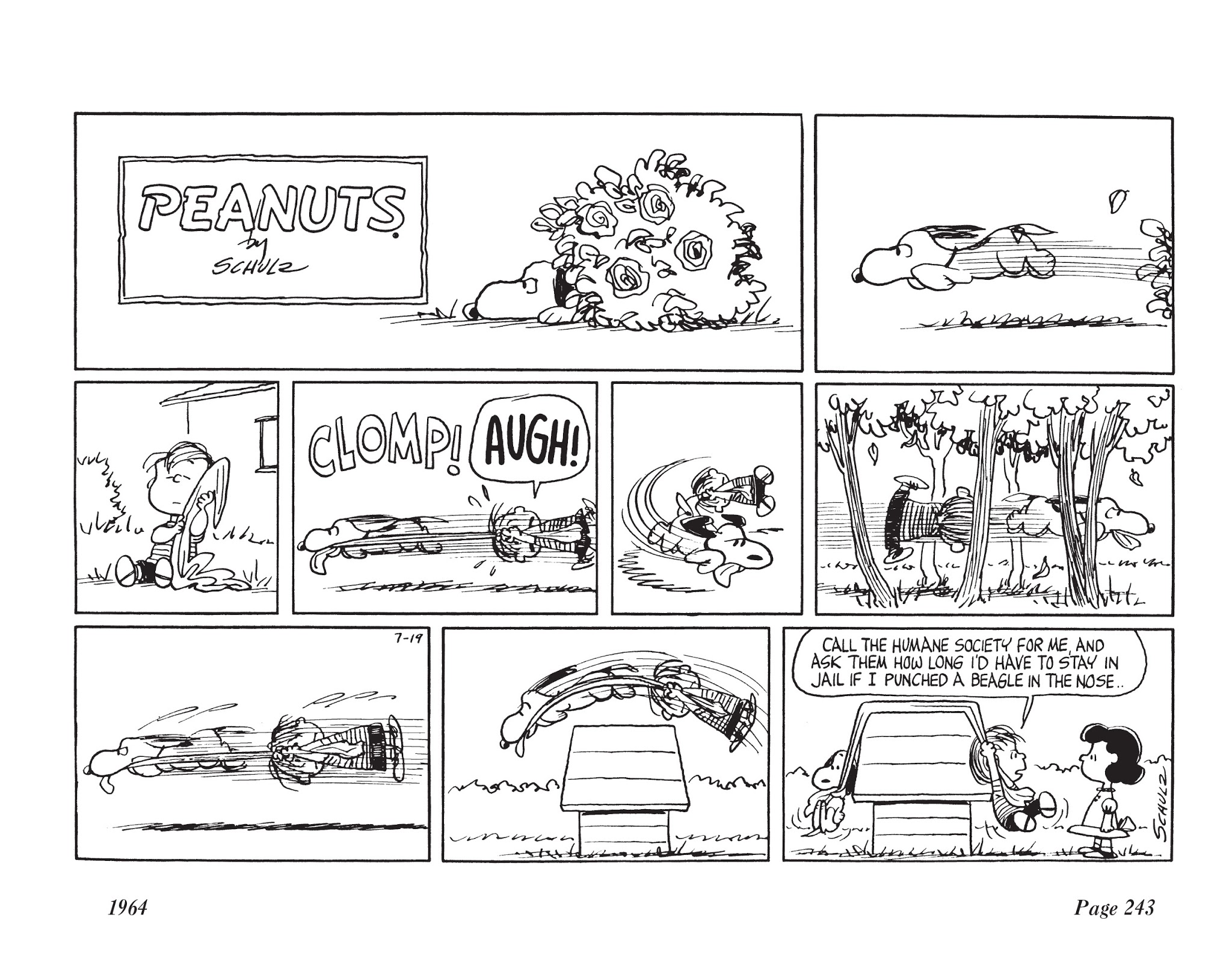 Read online The Complete Peanuts comic -  Issue # TPB 7 - 254