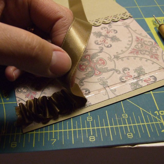 Windy Robinson Satin Pleated Ribbon