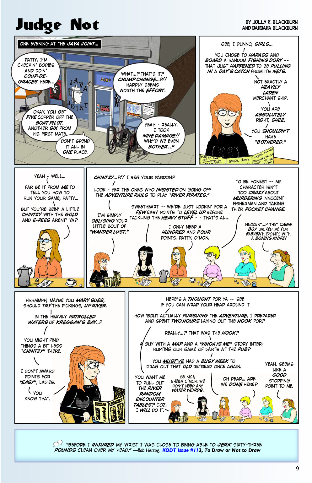Read online Knights of the Dinner Table comic -  Issue #196 - 11