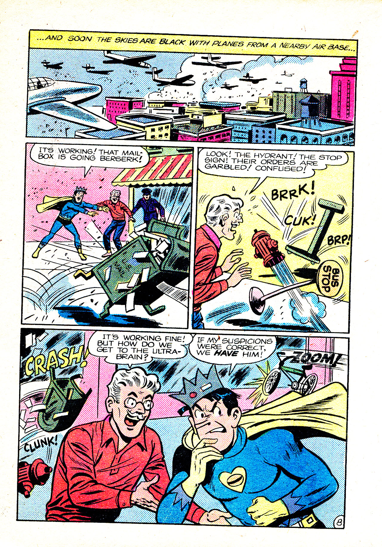 Read online Captain Hero Comics Digest Magazine comic -  Issue # TPB - 21