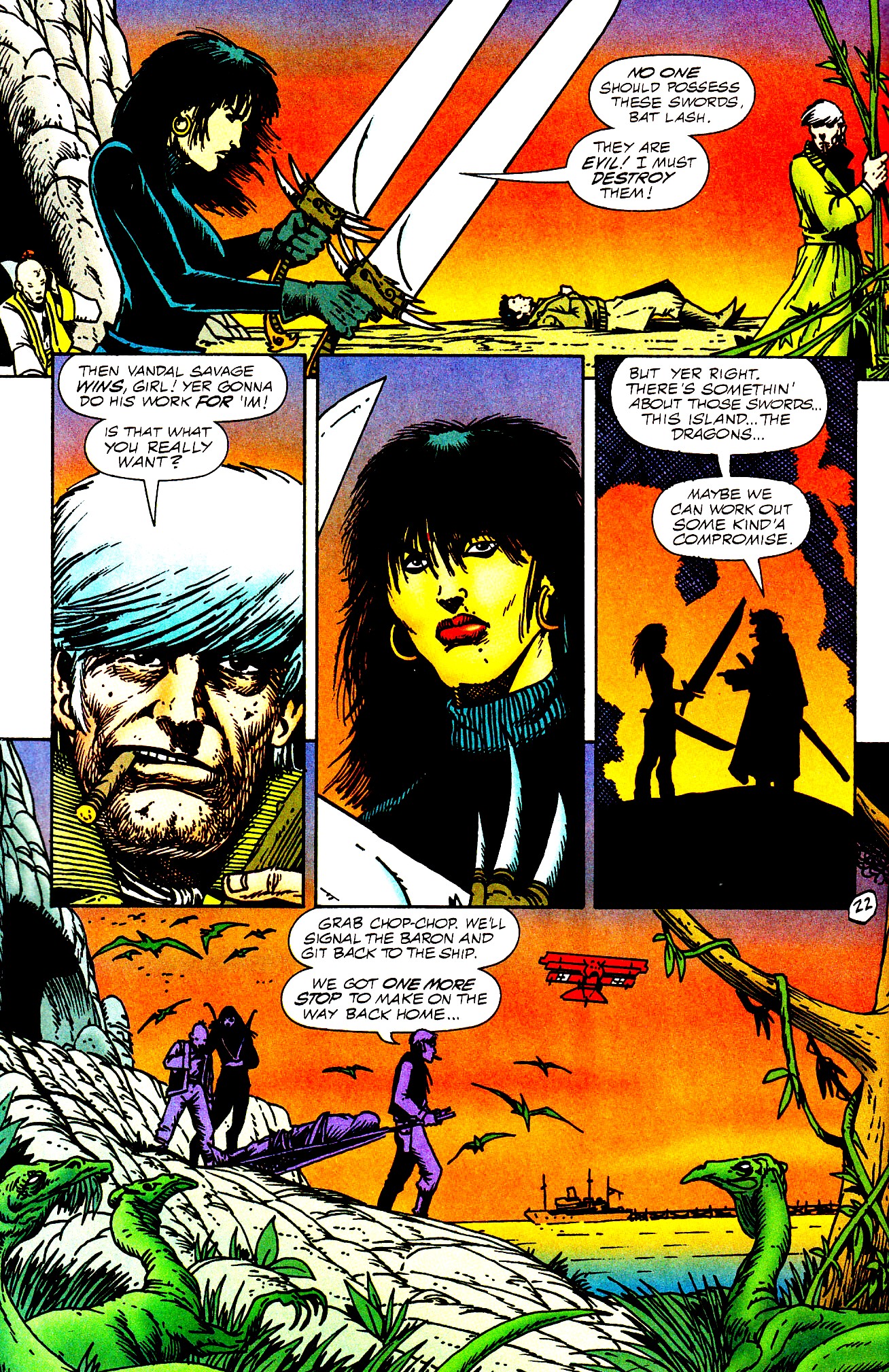 Read online Guns of the Dragon comic -  Issue #4 - 23