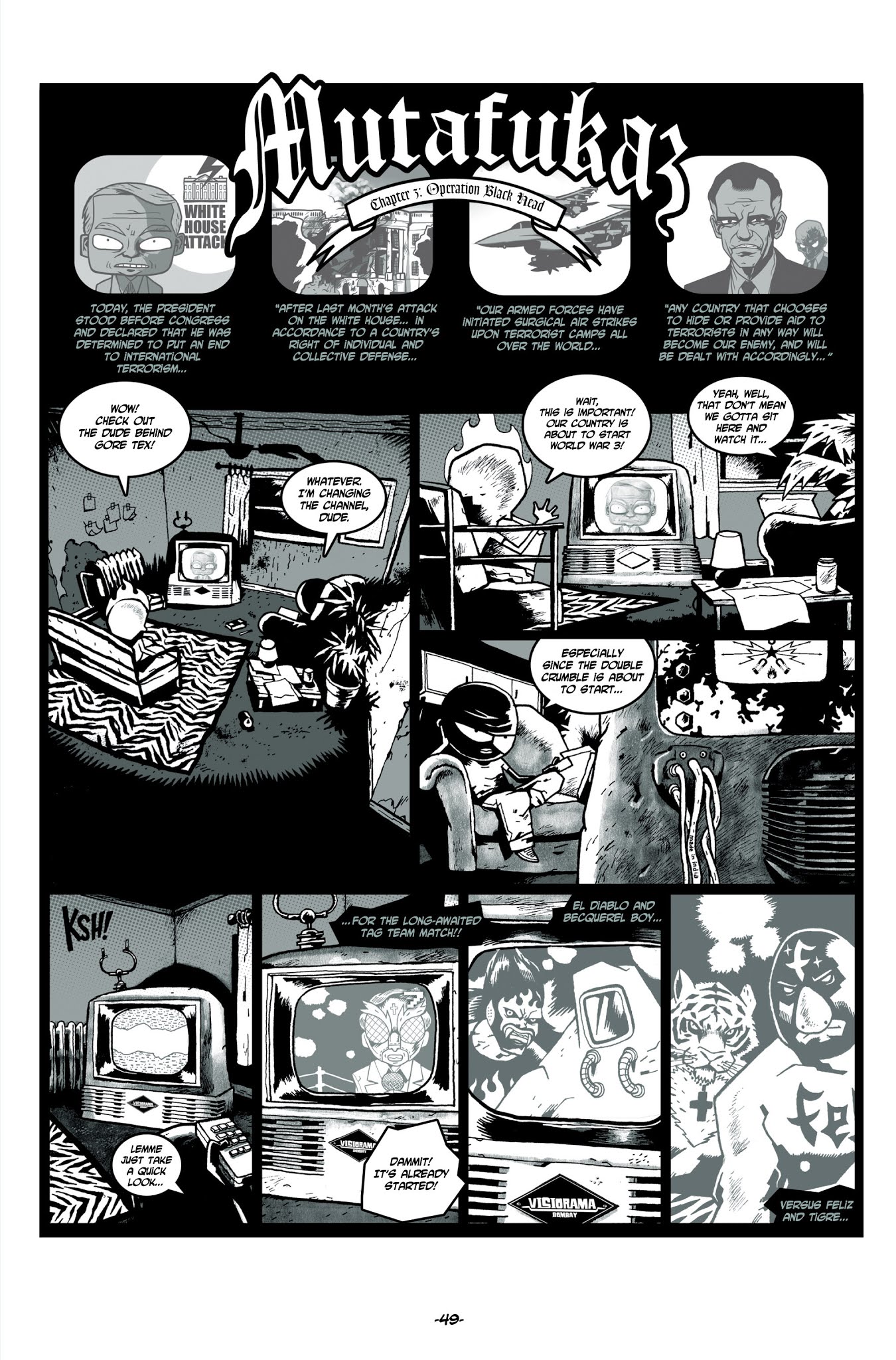 Read online Mutafukaz comic -  Issue # TPB - 49