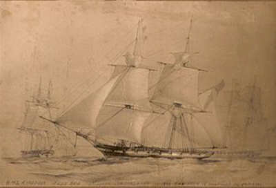 HMS Ringdove, Sister Ship to HMS Sappho - Isaac Sailed in Both These Sloops