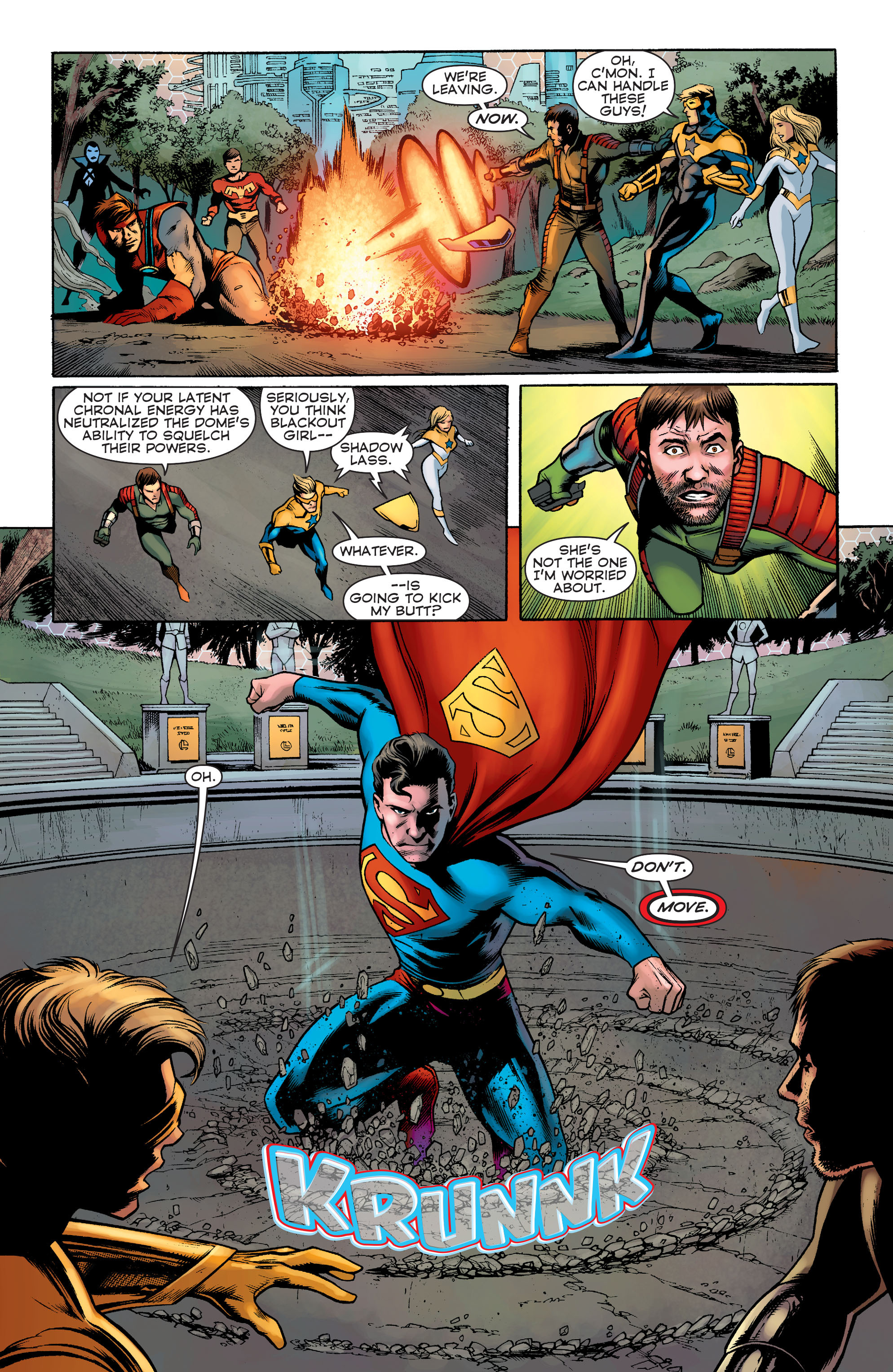 Read online Convergence Booster Gold comic -  Issue #2 - 8